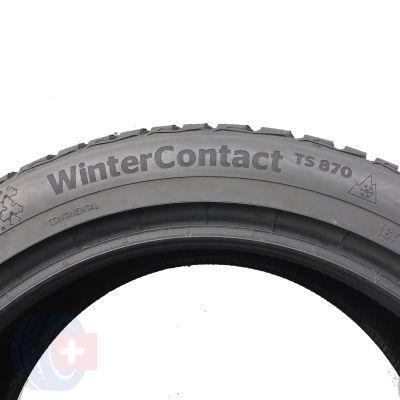 5. Opona 225/45 R17 1x CONTINENTAL 91H WinterContact TS870 Zimowa 2023 Jak Nowa 7,2mm