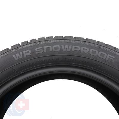 6. 4 x NOKIAN 225/50 R18 99H XL WR SnowProw Zima 2022 6.8-8mm