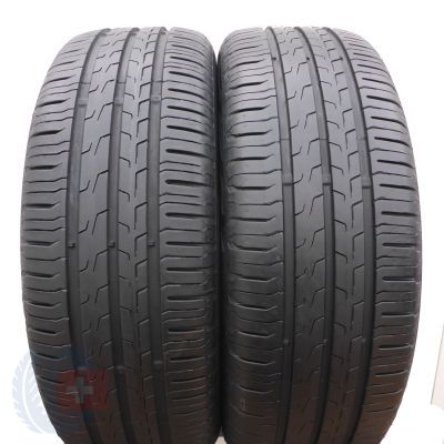  2 x CONTINENTAL 185/55 R15 86H XL EcoContact 6 Lato 2019 5.8-6mm