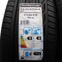 2. 2 x BRIDGESTONE 215/60 R16 99H XL Turanza T001 Lato 2015