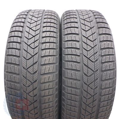 3. 4 x PIRELLI 225/55 R18 98H Sottozero 3 Winter 2018/19 Zima 7-7,2mm Jak Nowe