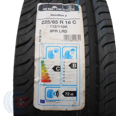 1 x UNIROYAL 225/65 R16C 112/110R Rain Max 3 Lato 2019 Jak Nowa