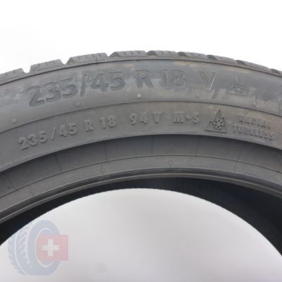 5. Opony 235/45 R18  2x CONTINENTAL 94V XL WinterContact TS 870 P SEAL Zimowe 2022 