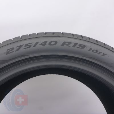 4. Opona 275/40 R20 1x PIRELLI 101Y  P Zero RFT BMW Letnia 2018 Jak Nowa
