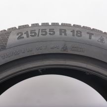 7. Opony 215/55 R18 4x CONTINENTAL 95T WinterContact TS 850 P SEAL Zimowe 2022 Jak Nowe 