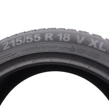 4. Opona 215/55 R18 1x SEMPERIT 99V XL Speed-Grip 5 Zimowa 2021 9mm Jak Nowa 