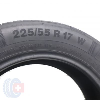 4. 2 x CONTINENTAL 225/55 R17 97W ContiPremiumContact 5 BMW Lato DOT17 6mm