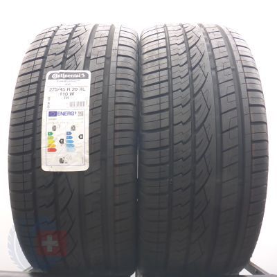 Opony 275/45 R20 2x CONTINENTAL 110W XL CrossContact Letnie 2022 Nieużywane Opony 275/45 R20 2x CONTINENTAL 110W XL CrossContact Letnie 2022 Nieużywane