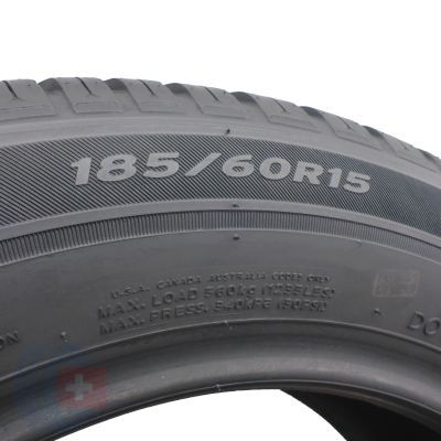 5. 2 x HANKOOK 185/60 R15 88H XL Kinergy 4S2 H750 Wielosezon 2022 Jak Nowe 7mm