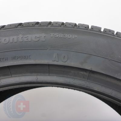 10. Opony 235/45 R19 4x CONTINENTAL 99V XL ContiWinterContact TS830P AO Zimowe 2024 Jak Nowe Nieużywane