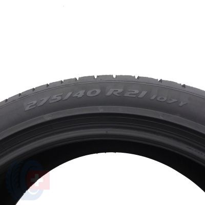 4. Opony 275/40 R21 2x PIRELLI 107Y XL PZero BMW RunFlat Letnie 2019 5,7-6mm