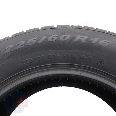 7. Opony 225/60 R16 4x PIRELLI 98H  Sottozero Winter 210 SerieII A0 Zimowe 2019 Jak Nowe 