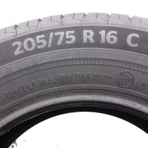 6. Opony 205/75 R16C 4x CONTINENTAL 116/114R VanContact Eco Letnie 2021 Jak Nowe Nieużywane