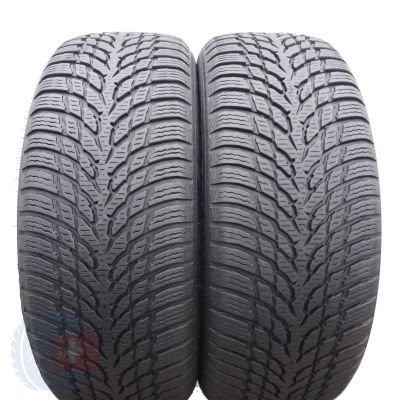 2 x NOKIAN 215/55 R17 98H XL WR Snowproof 2020/21 Zima 6,2-6,8mm