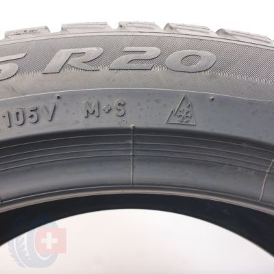 2. 4 x PIRELLI 255/45 R20 105V XL Winter Sottozero 3 RUN FLAT Zima 5.5-6mm 2017