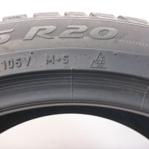 2. 4 x PIRELLI 255/45 R20 105V XL Winter Sottozero 3 RUN FLAT Zima 5.5-6mm 2017