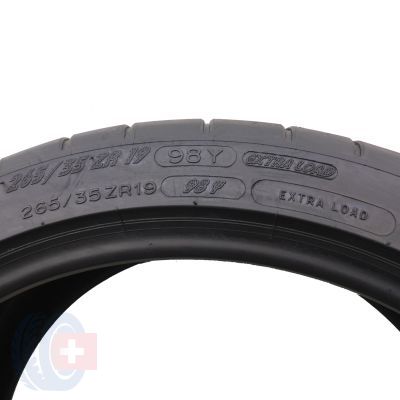 4. 2 x MICHELIN 265/35 ZR19 98Y XL Pilot Super Sport MO1 Lato 6,8mm 2019/20