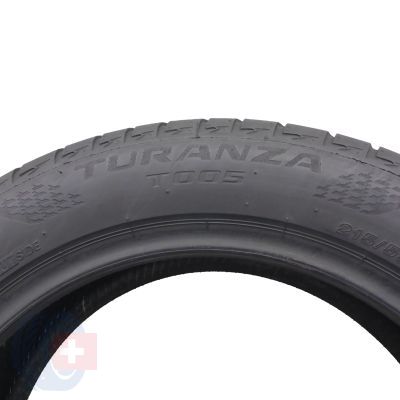 5. 2 x BRIDGESTONE 215/55 R17 94V Turanza T005 Lato 5,7-6mm 2022/23