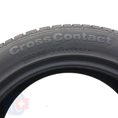 7. Opony 235/55 R19 2x CONTINENTAL 101H CrossContact Winter A0 Zimowe 2022 7,8-9mm Jak Nowe