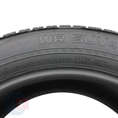 6. 4 x NOKIAN 265/50 R20 111V XL WR SUV 4 Zima 2018 6,2-7,2mm