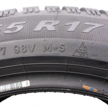 3. Opony 215/55 R17 4x PIRELLI 98V XL Winter 2 Cinturato Zimowe 2024 Jak Nowe 8,8-9mm