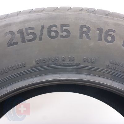 6. Opony 215/65 R16 2x CONTINENTAL 98H PremiumContact 6 Letnie 2022