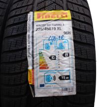 4. 4 x PIRELLI 225/45 R19 96H XL Sottozero 3 Winter Zima 2019 Jak Nowe