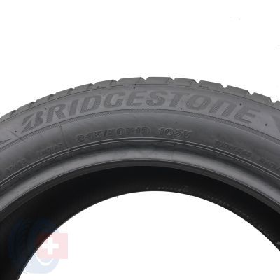 6. 4 x BRIDGESTONE 245/50 R19 105V XL RunFlat Blizzak Lm001 BMW 2018 Zima Jak Nowe 6,8-7,2mm