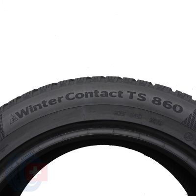 7. 4 x CONTINENTAL 205/55 R16 91H WinterContact TS860 Zima 2018 6,5-6,9mm