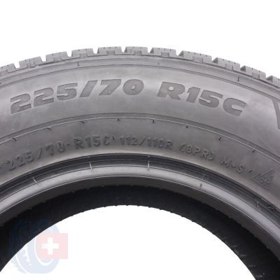 5. 4 x PIRELLI 225/70 R15C 112/110R Carrier Winter 2016 Zima 8-8,5mm