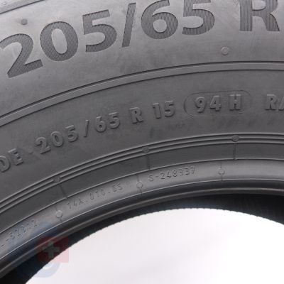 6. Opony 205/65 R15 4x BARUM 94H Bravuris 5 Letnie 2021/22 Jak Nowe 
