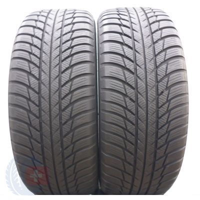 2 x BRIDGESTONE 205/55 R17 91H Blizzak LM001 M0 Zima 2021 6,8-7mm Jak Nowe