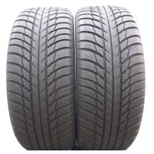 2 x BRIDGESTONE 205/55 R17 91H Blizzak LM001 M0 Zima 2021 6,8-7mm Jak Nowe