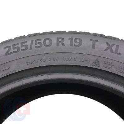 4. Opona 255/50 R19 1x CONTINENTAL 107T XL WinterContact TS870 P Zima 2022 7mm