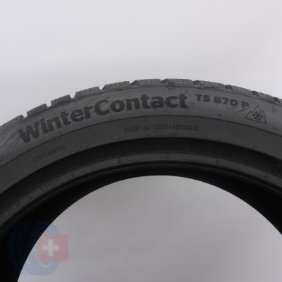 6. Opony 245/45 R19 2x CONTINENTAL 102V XL WinterContact TS 870 P  Zimowe 2023/24 8,2-8,8mm Jak Nowe