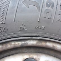 7. 4 x Koła zimowe CITROEN FIAT PEUGEOT 5x130 ET68 Dunlop + Kleber 215/75 R16C 