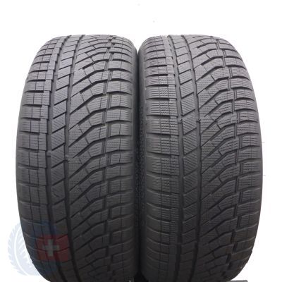 2 x FALKEN 245/45 R18 100V XL EuroWinter HS02 PRO Zima 2023 Jak Nowe 7-7,5mm