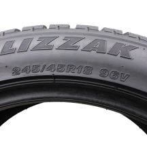 7. 4 x BRIDGESTONE 245/45 R18 96V Blizzak LM-25 BMW RunFlat Zima 2013 7mm