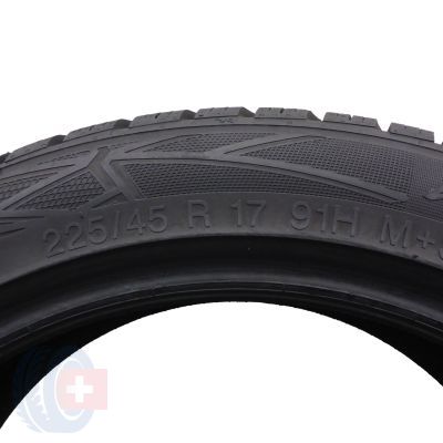 5. 4 x VREDESTEIN 225/45 R17 91H Wintrac Pro Zima 7-7,4mm 2022