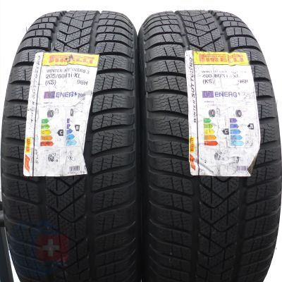 6. Opony 205/60 R16 4x PIRELLI 96H XL Sottozero 3 Winter Zimowe 2021 Jak Nowe Nieużywane