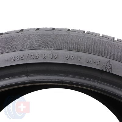 5. 2 x CONTINENTAL 285/35 R19 99V ContiWinterContact TS830P N0 Zima 2013 6,5mm