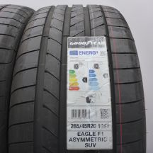 2. Opony 265/45 R20 2x GOODYEAR 104Y Eagle Asymmetric 3 SUV NO Letnie 2022 Jak Nowe Nieużywane