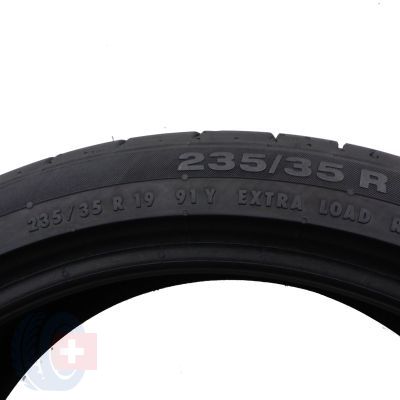 2. 1 x CONTINENTAL 235/35 R19 91Y XL ContiSportContact 5P AO Lato 2023 6mm