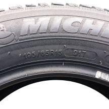 6. 4 x MICHELIN 195/65 R15 91T Alpin 5 Zima 2015/17  7-7,5mm