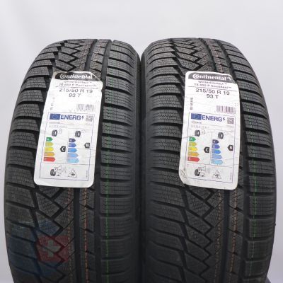 Opony 215/50 R19 2x CONTINENTAL 93T Seal WinterContact TS850P Zimowe 2022 Nieużywane