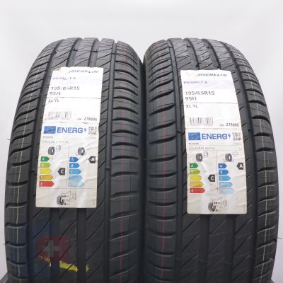 Opony 195/65 R15 2x MICHELIN 95H XL Primacy 4 Letnie 2023  Opony 195/65 R15 2x MICHELIN 95H XL Primacy 4 Letnie 2023