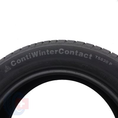 8. 4 x CONTINENTAL 215/60 R17 96H MO ContiWinterContact Ts830P Zima 2017/2018 Jak nowe 7,8-8,2mm