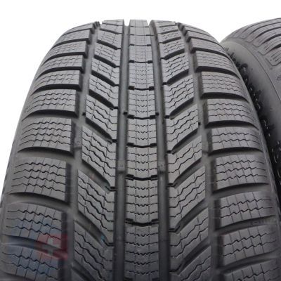 2. Opony 215/55 R18 2x CONTINENTAL 99V XL WinterContact TS 870 P Zimowe 2023 9 i 8,8mm Jak Nowe