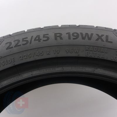 5. Opony 225/45 R19 4x BARUM 96W XL Bravuris 5HM letnie 2021 Jak Nowe 7,2-7,8mm