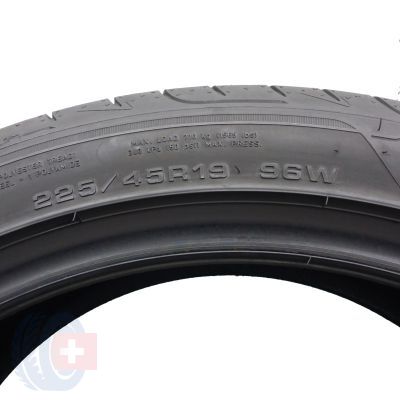 4. Opony 225/45 R19 2x GOODYEAR 96W XL Eagle F1 Asymmetric 3 Letnie BMW 2021 6,2mm